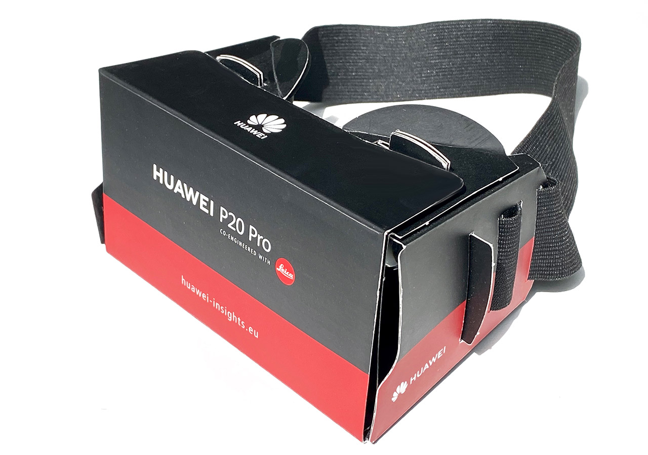 VR-Cardboard-Box für die HUAWEI Learning Landscape